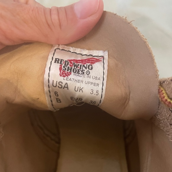 Redwing 6 inch moc leather boots - Picture 7 of 8